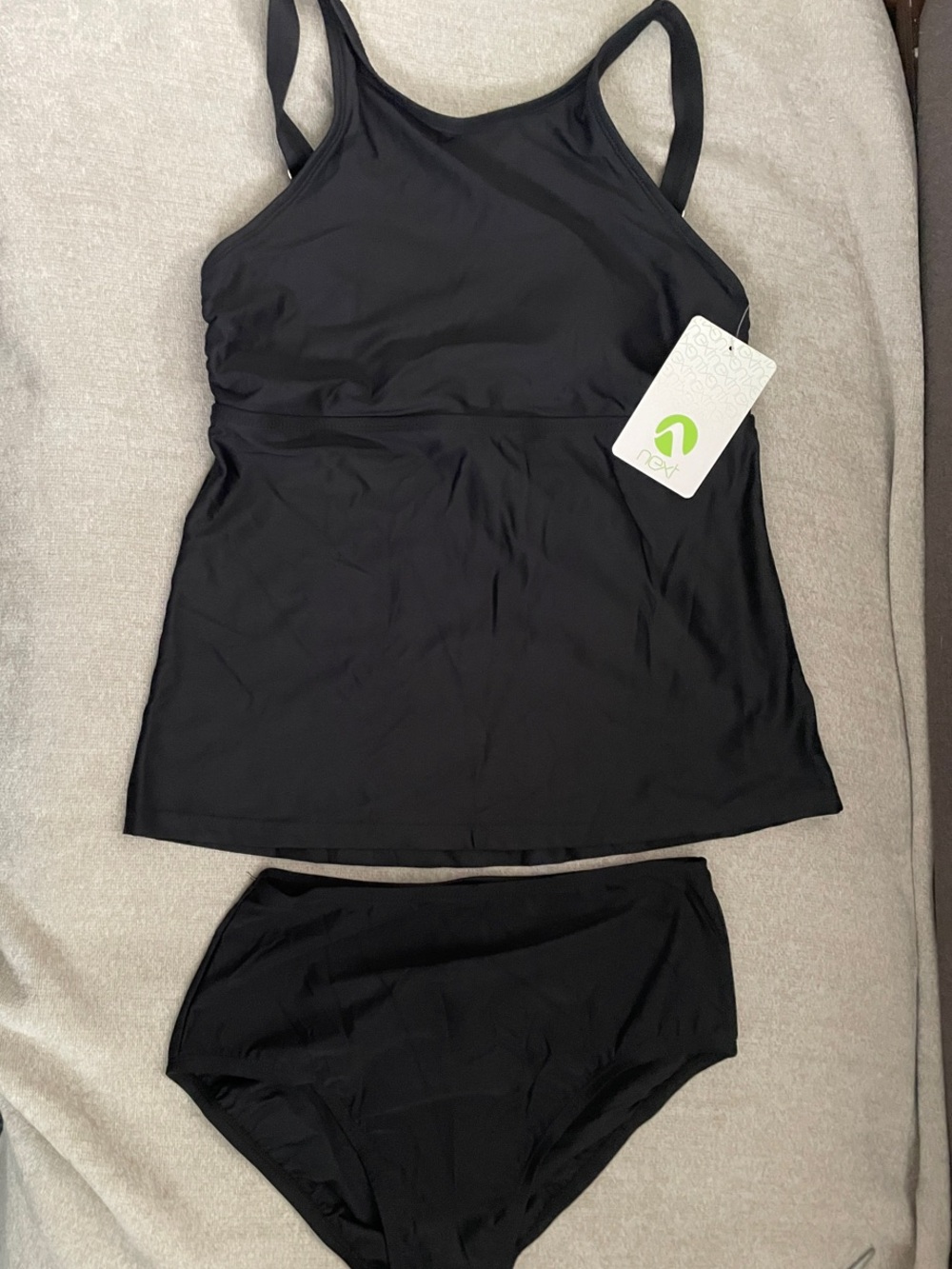 Next black 2 piece swimsuit